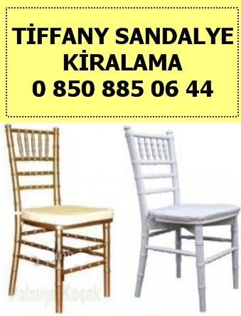 İstanbul tiffany sandalye kiralama